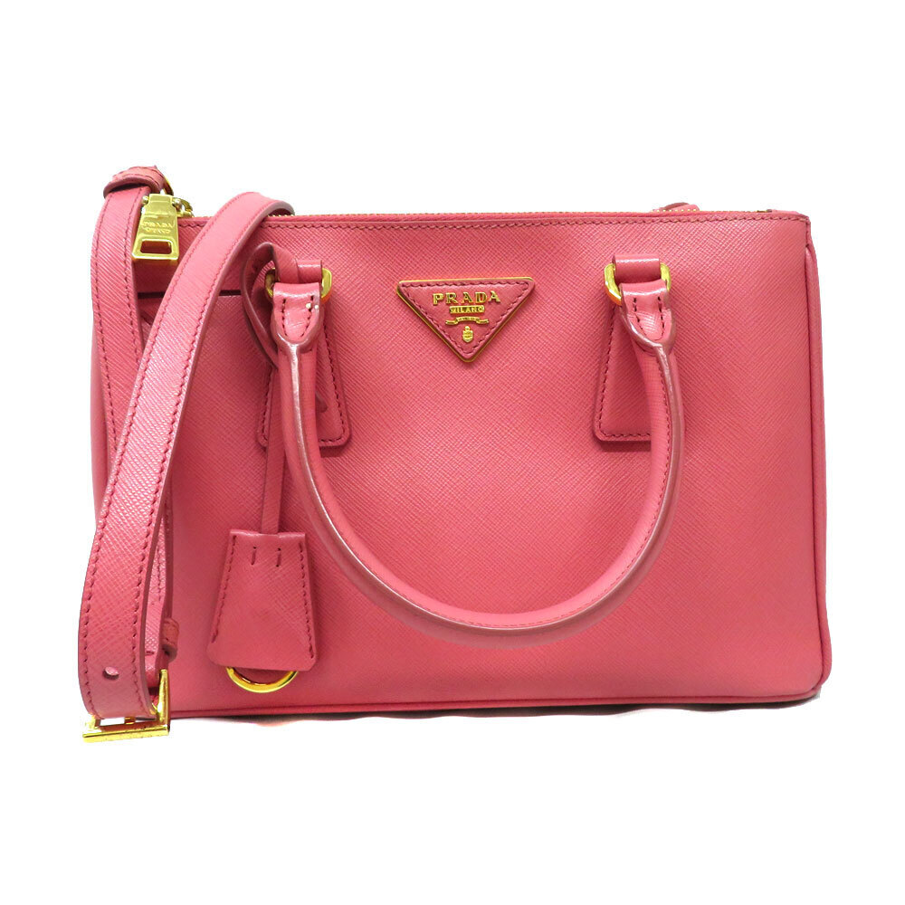Prada Galleria bag leather pink - Picture 1 of 11